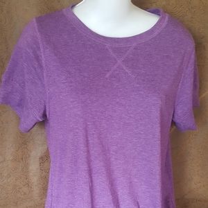 purple t shirt athletic small